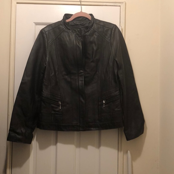 ana lambskin jacket